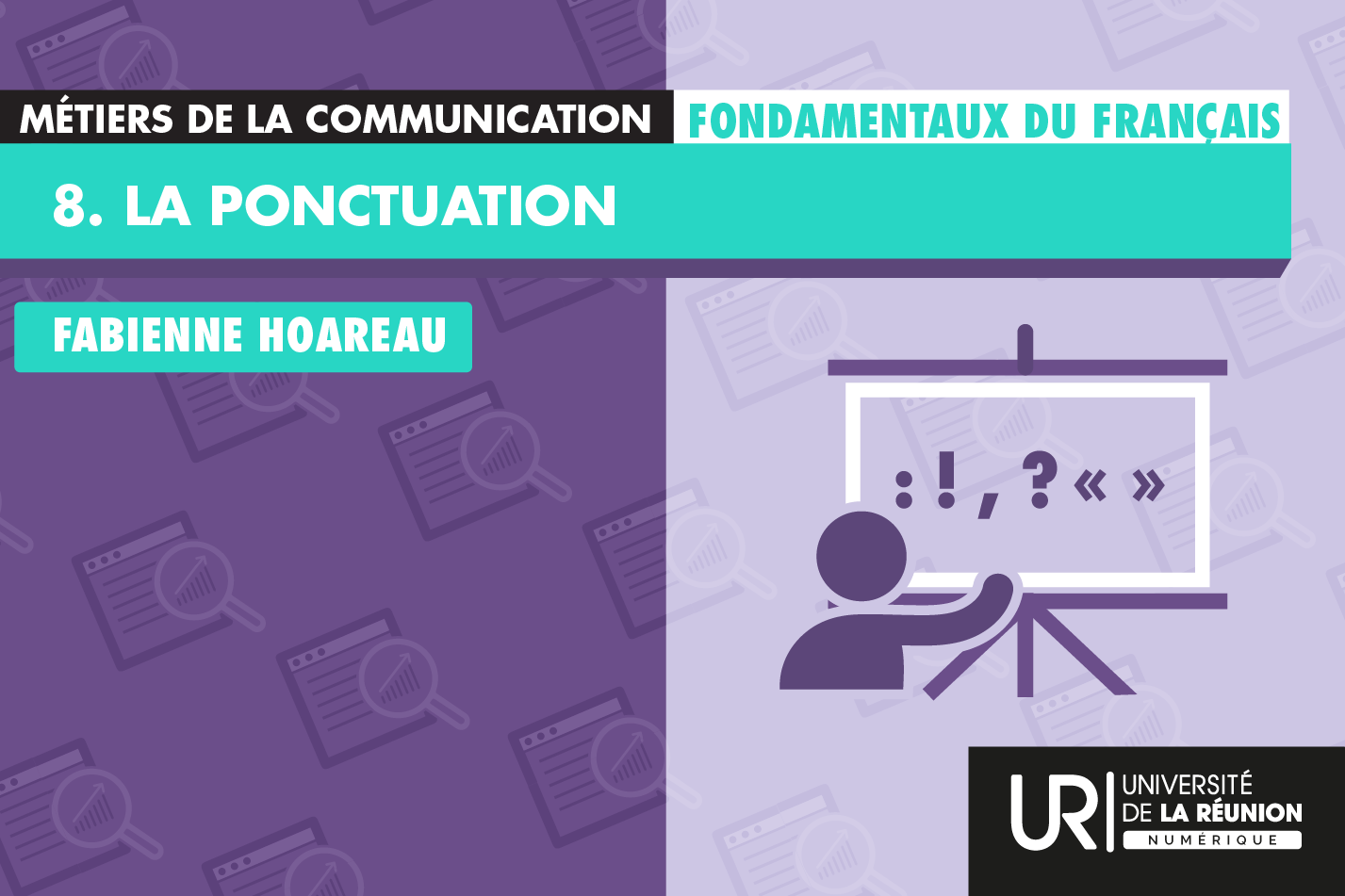 Fondamentaux du français : la ponctuation L3M3C_FF8