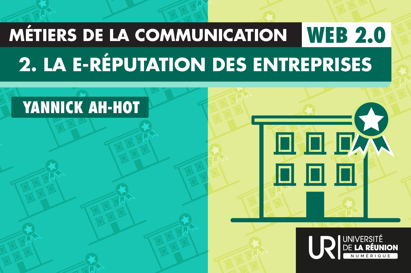 Métiers de la communication: Web 2.0, la e-réputation des entreprises + audit des entreprises de stage L3M3C_WEB2