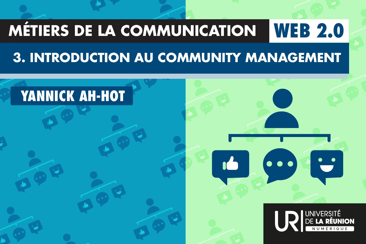 Métiers de la communication: Web 2.0, Introduction au community management1 L3M3C_WEB3