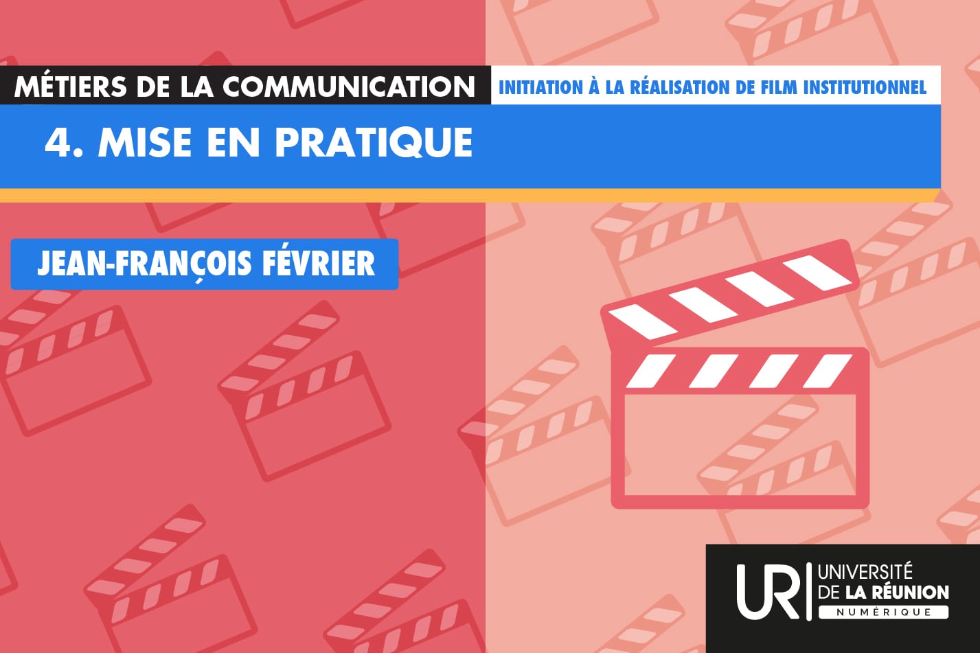 Initiation à la réalisation d'un film institutionnel_mise en pratique de votre projet audiovisuel LPM3_RAV03